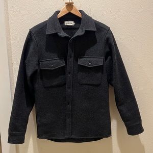 Taylor Stitch Maritime Wool Shirt Jacket - Jaxen Grey